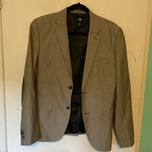 H&M Blazer Brown w/ Elbow Patches
